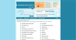 Desktop Screenshot of ceskebudejovice-firmy.cz